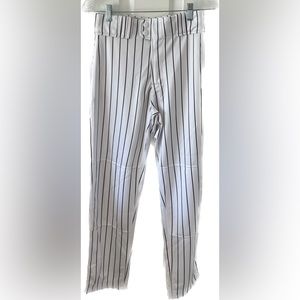 Men’s Rawlings Baseball Pants. Size S. Color White and Black.